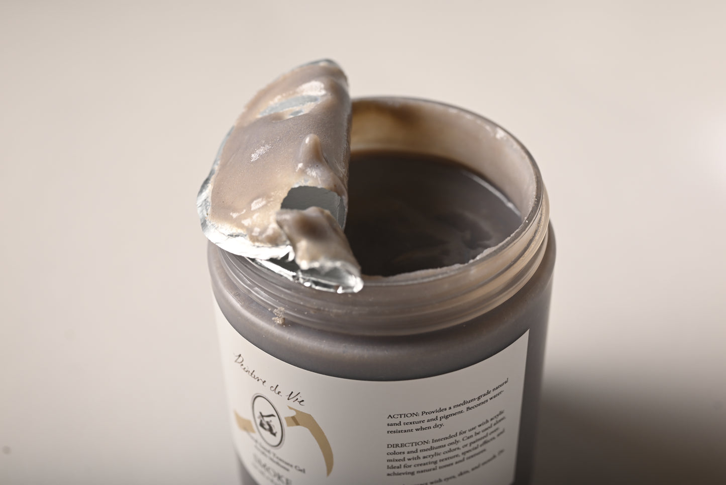 Natural Mineral Texture Gel: Smoke